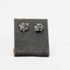 Pendientes plata y mineral